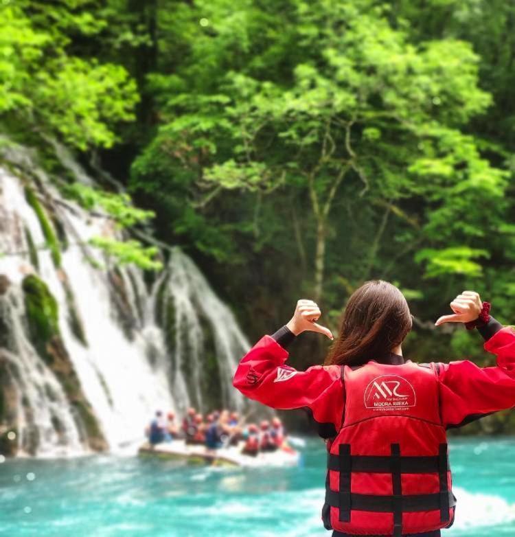 Rafting Camp Modra Rijeka Hotel Scepan-Polje Kültér fotó