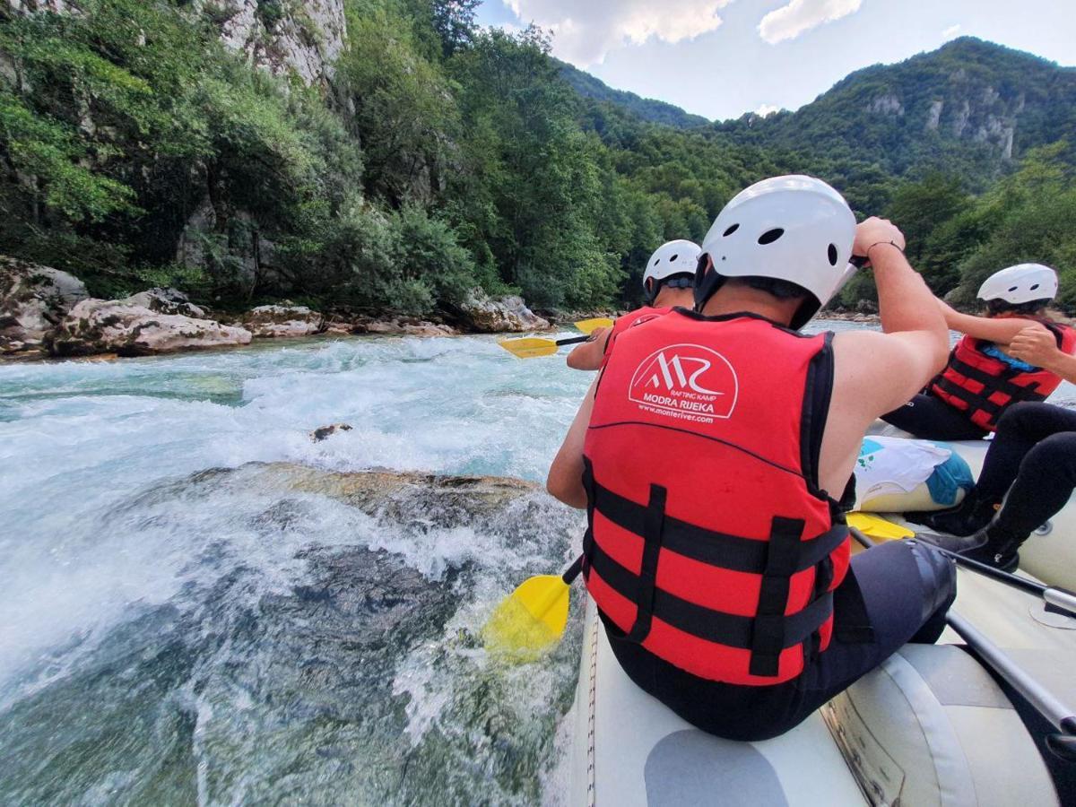 Rafting Camp Modra Rijeka Hotel Scepan-Polje Kültér fotó