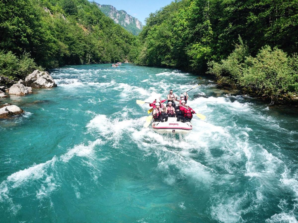 Rafting Camp Modra Rijeka Hotel Scepan-Polje Kültér fotó