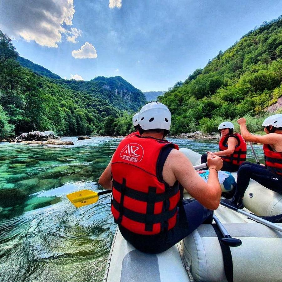 Rafting Camp Modra Rijeka Hotel Scepan-Polje Kültér fotó