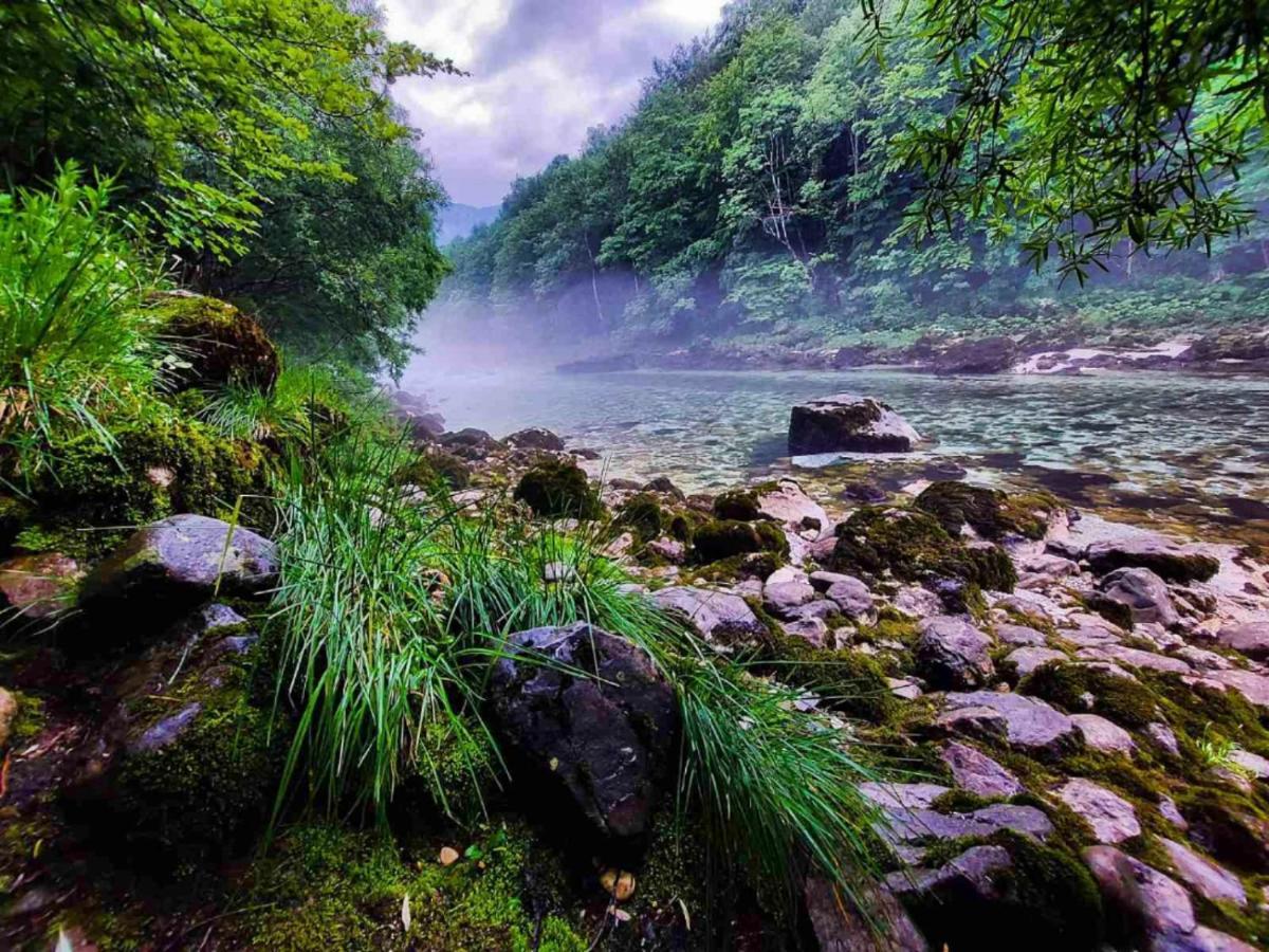 Rafting Camp Modra Rijeka Hotel Scepan-Polje Kültér fotó