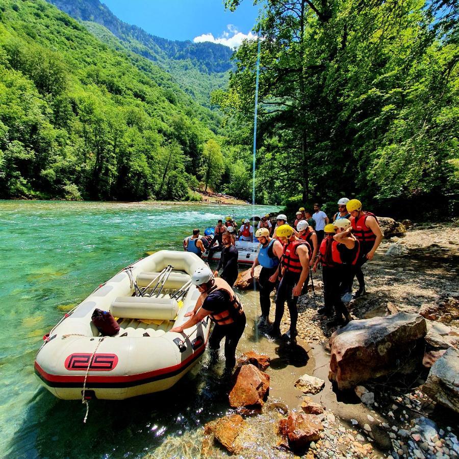 Rafting Camp Modra Rijeka Hotel Scepan-Polje Kültér fotó