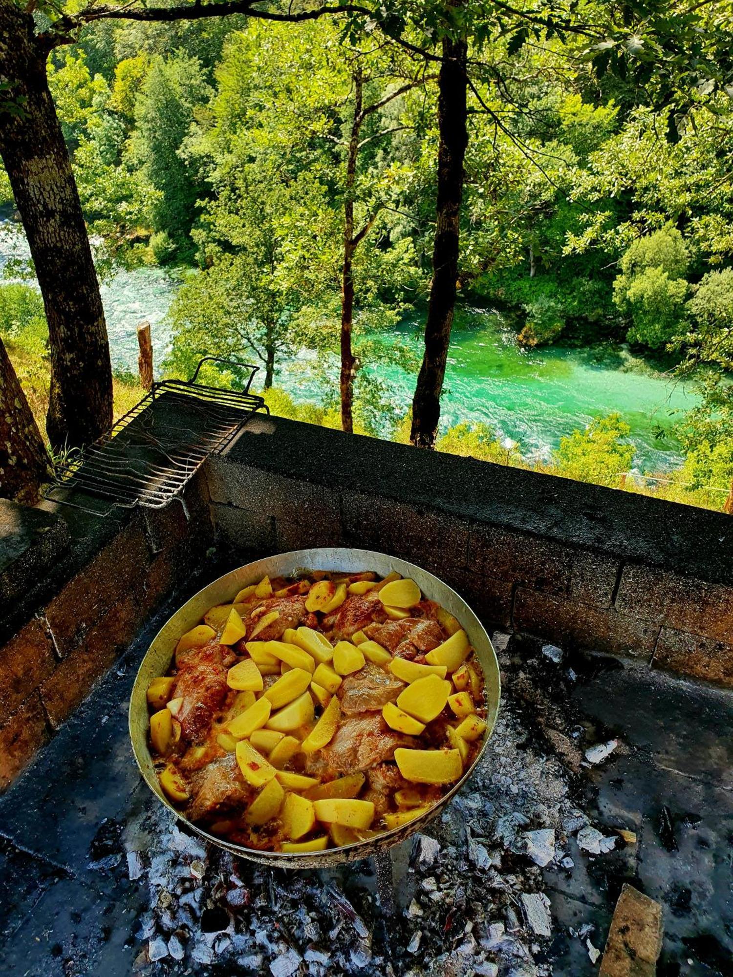 Rafting Camp Modra Rijeka Hotel Scepan-Polje Kültér fotó