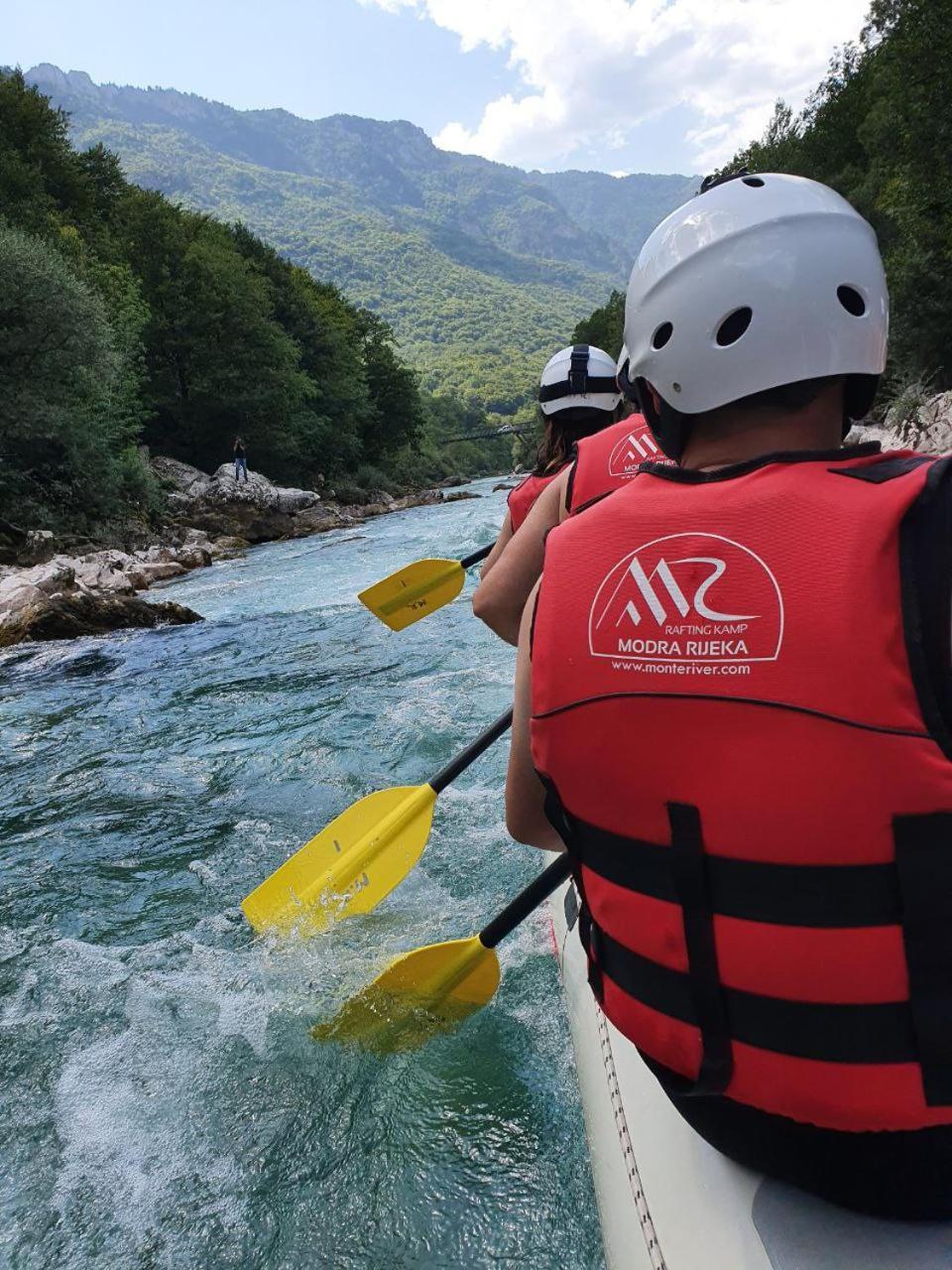 Rafting Camp Modra Rijeka Hotel Scepan-Polje Kültér fotó
