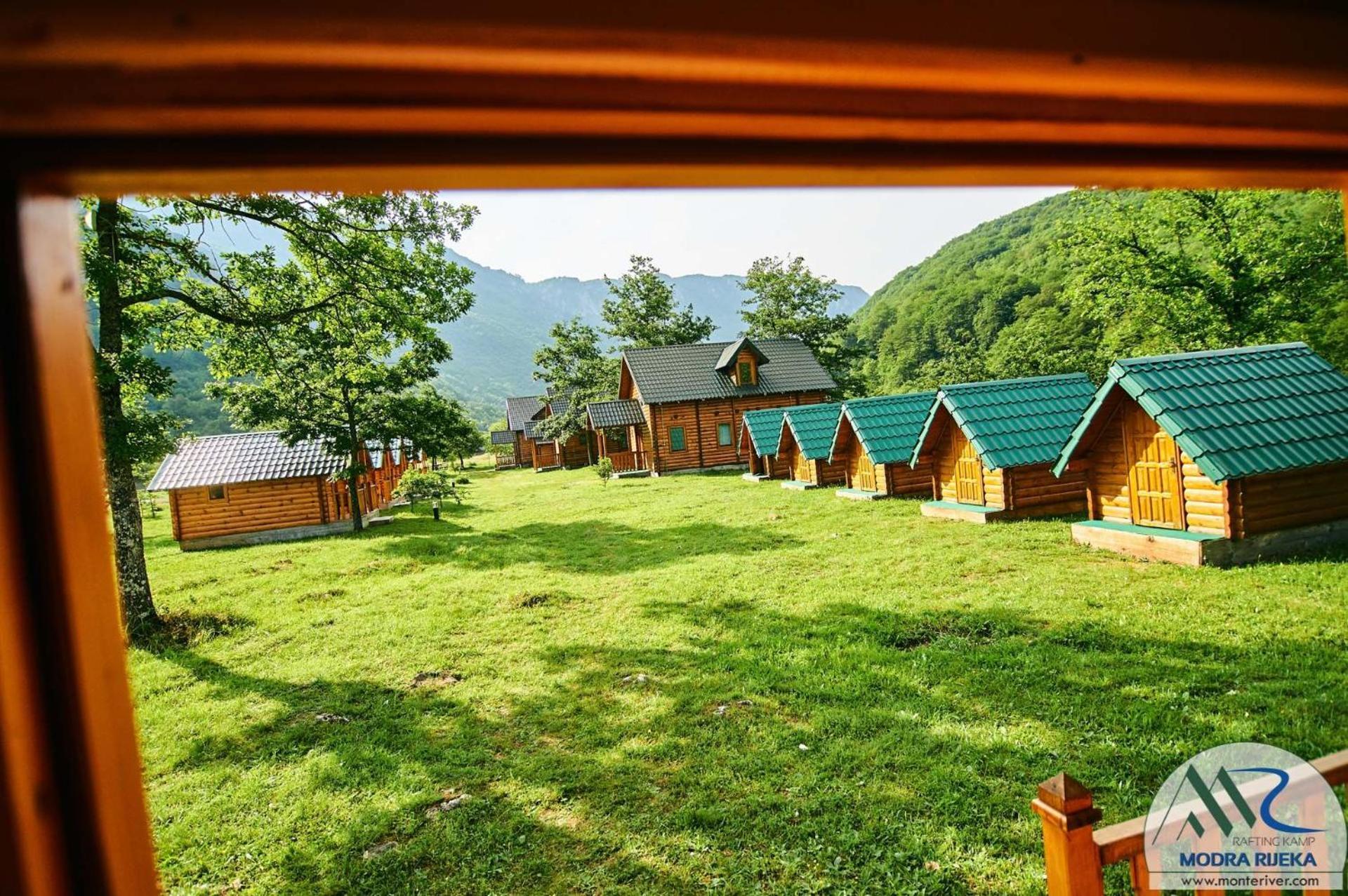 Rafting Camp Modra Rijeka Hotel Scepan-Polje Kültér fotó